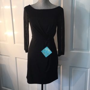 NWT Tracy Negoshian gorgeous Black dress